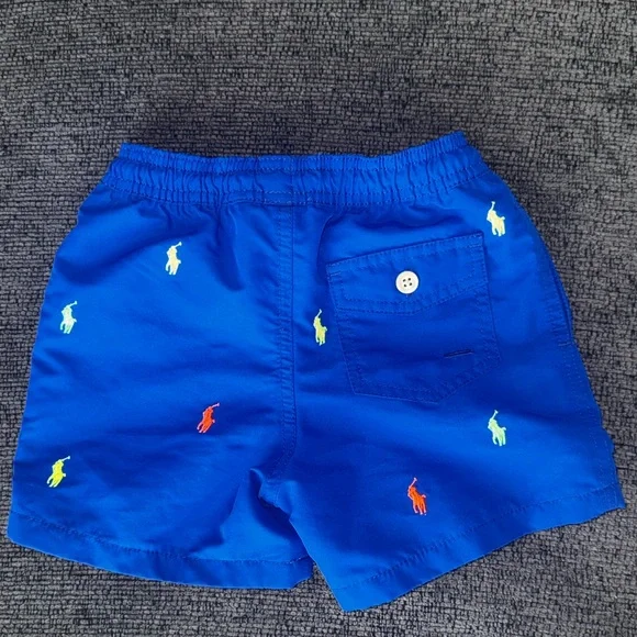 Size 4/4T boys Polo Ralph Lauren swim trunks - Picture 4 of 4
